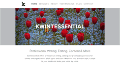 Desktop Screenshot of kwintessential.ca